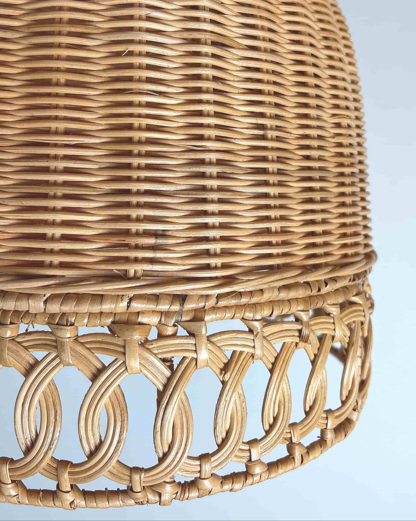 Dobbe Rattan Pendant Lamp Shade | Mellowdays Furniture