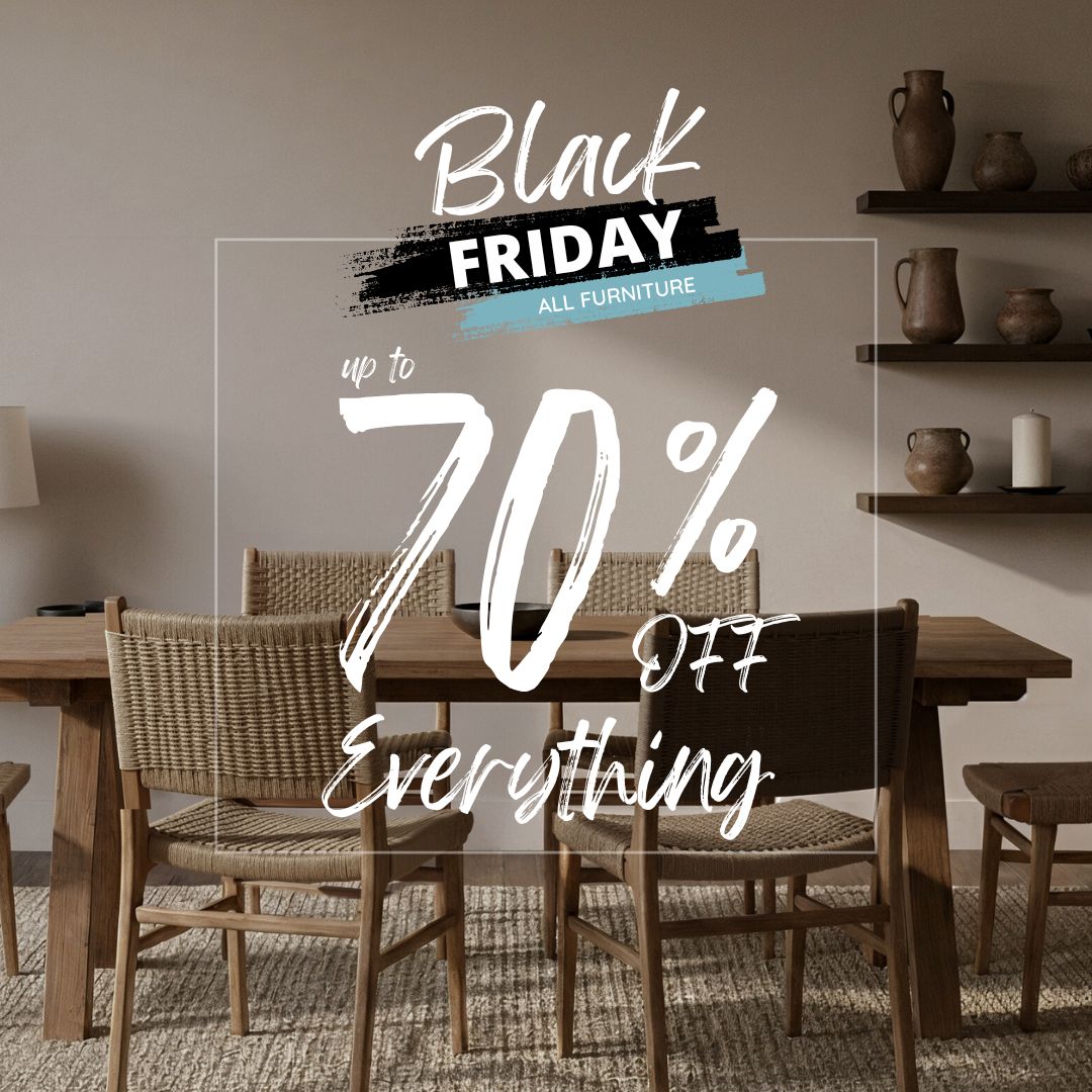 Black Friday - All Furniture up to 70% Off Everything | Mellowdays Furniture
