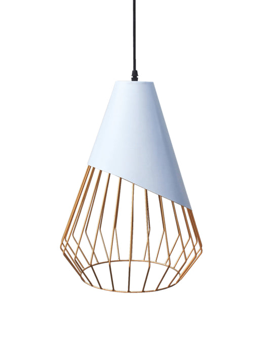 Plain Sideways Metal Pendant Shade by Mellowdays Furniture