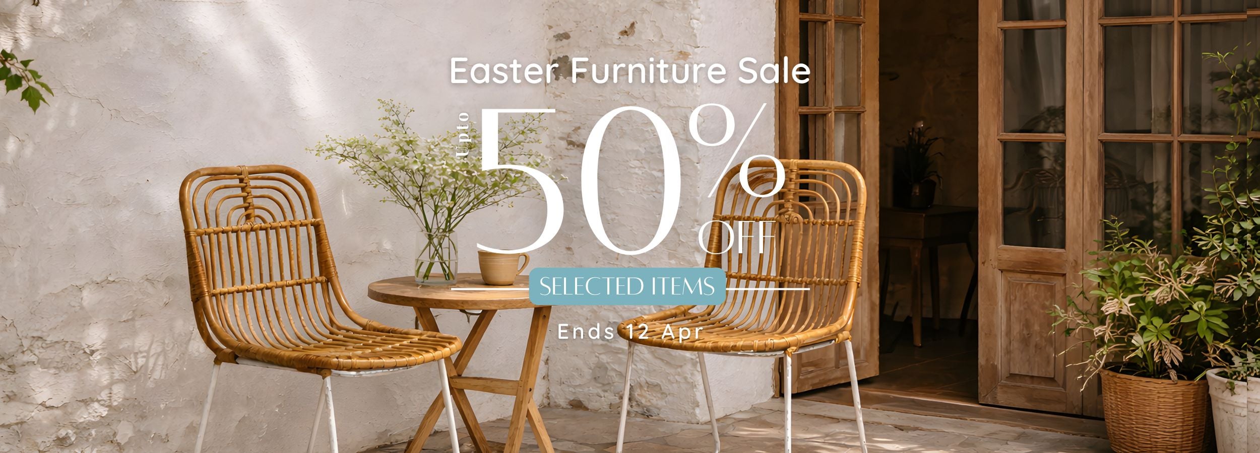 Easter Furniture Sale up to 50% off selected items | Mellowdays Furniture