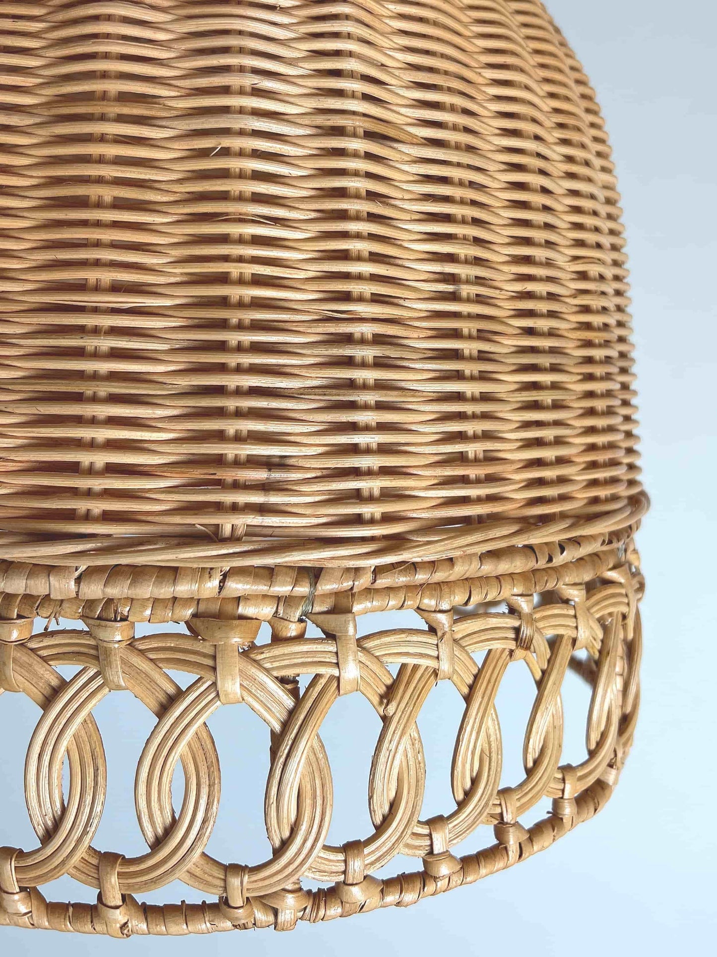 Dobbe Rattan Pendant Lamp Shade | Mellowdays Furniture