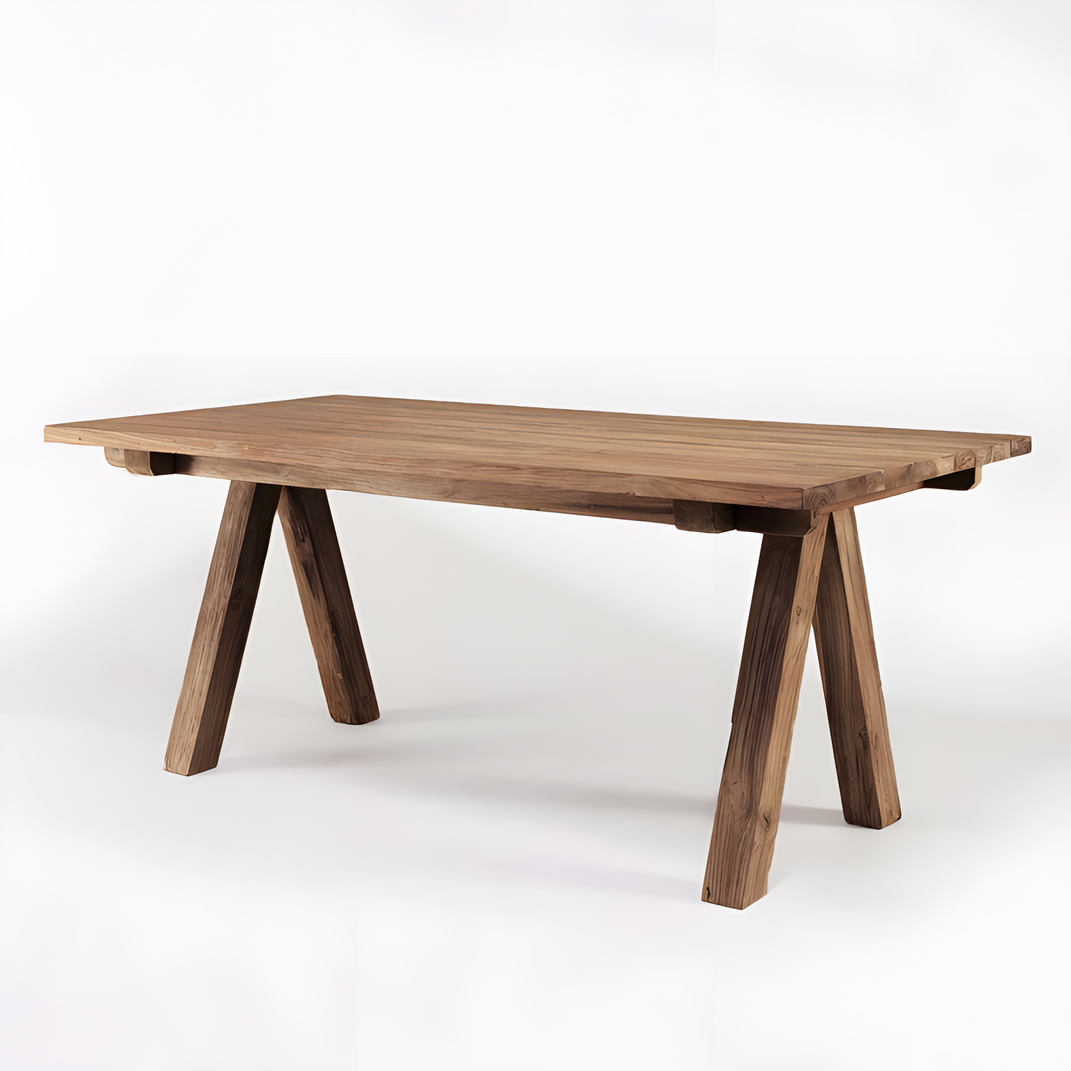 Fontera Reclaimed Teakwood 6-8 Seater Dining Tables | Mellowdays Furniture