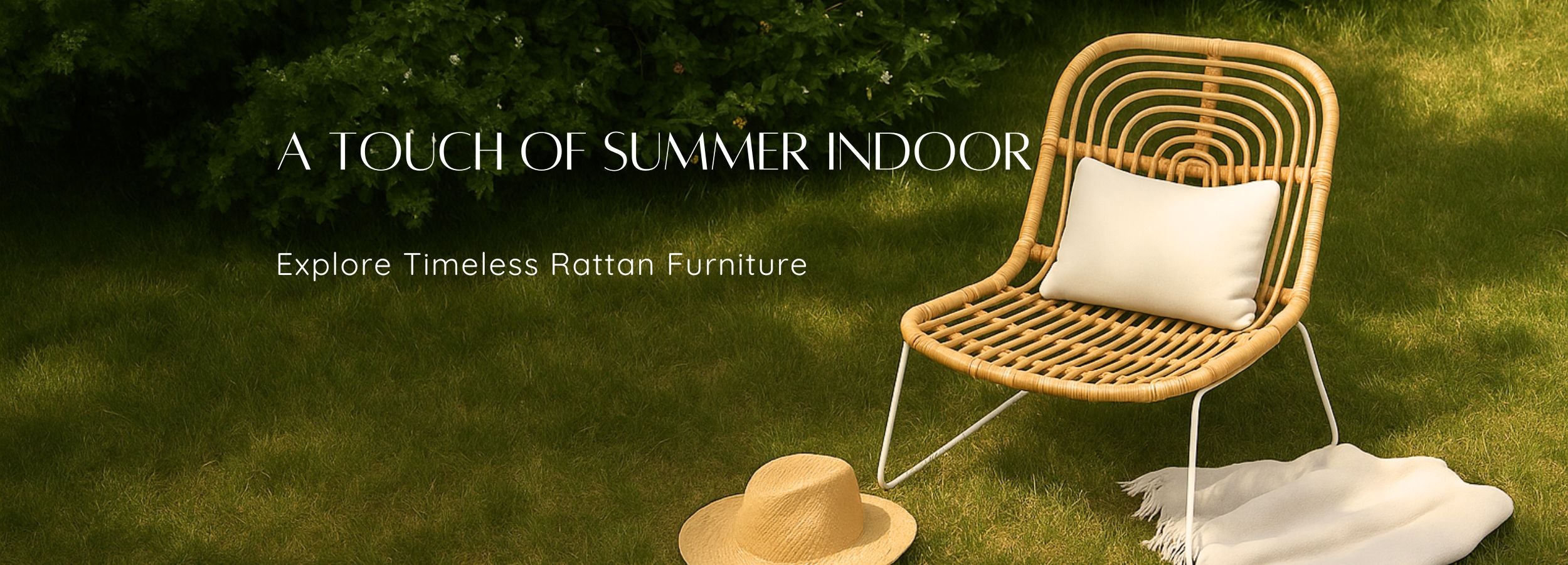 A Touch of Summer Indoor | Mellowdays Furniture - Explore Timeless Rattan Furniture | Mellowdays Furniture