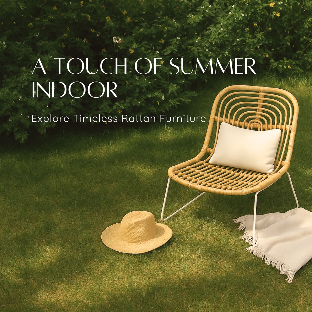 A Touch of Summer Indoor | Mellowdays Furniture - Explore Timeless Rattan Furniture | Mellowdays Furniture