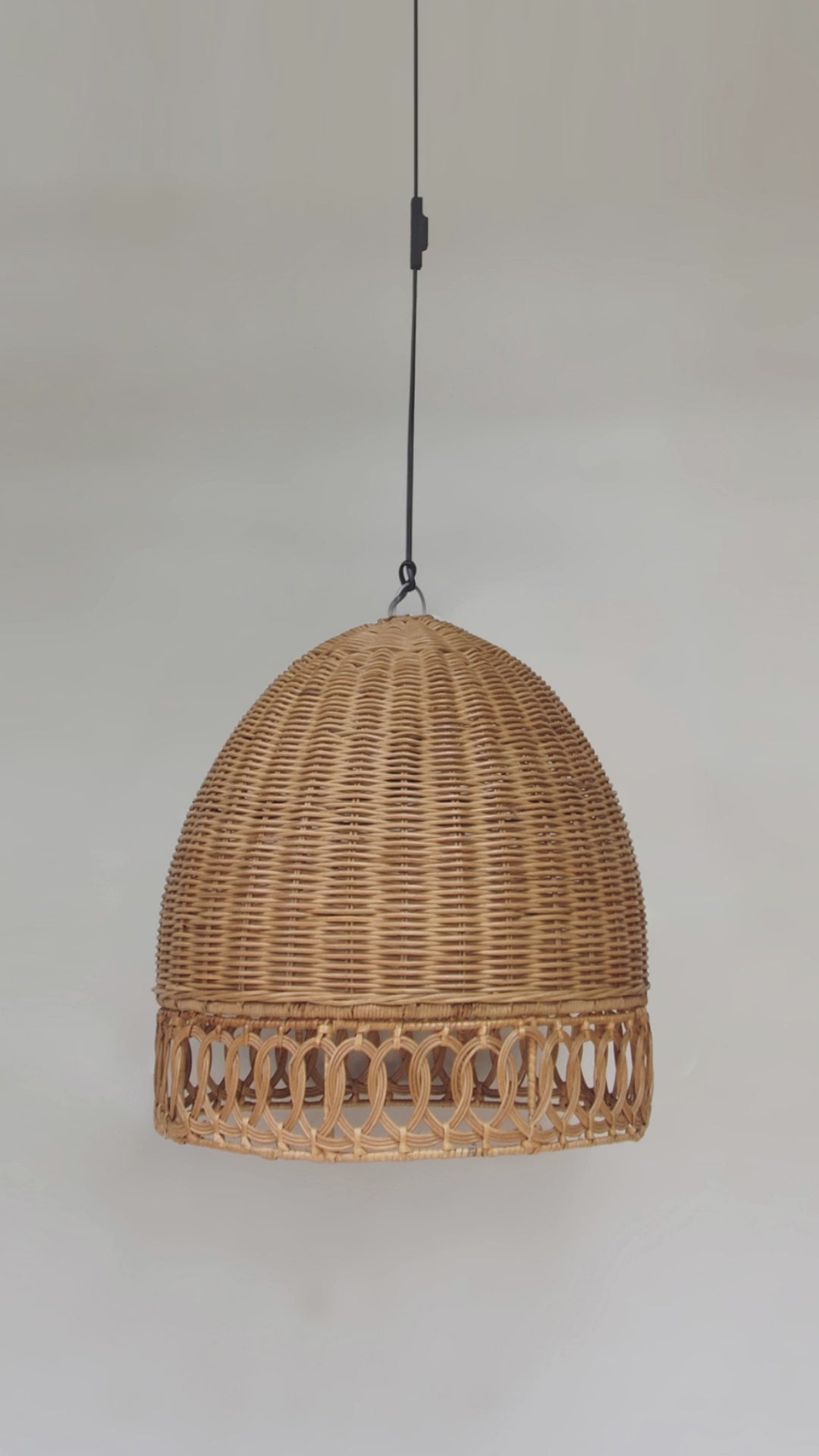 Dobbe Rattan Pendant Shade video | Mellowdays Furniture